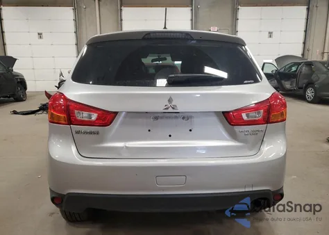 2014 Mitsubishi Outlander Sport Es из США, поврежденный, VIN 4A4AR3AU2EE007175
